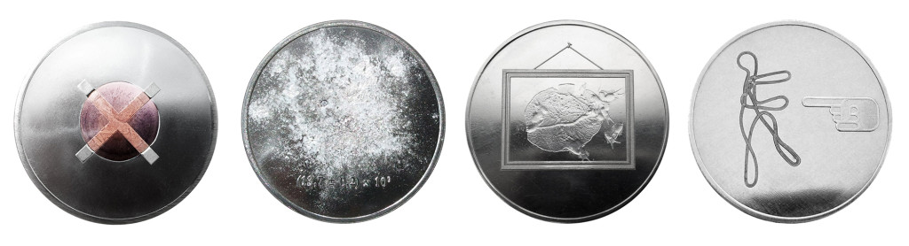 Art Reserve Bank - coins by Ted Noten